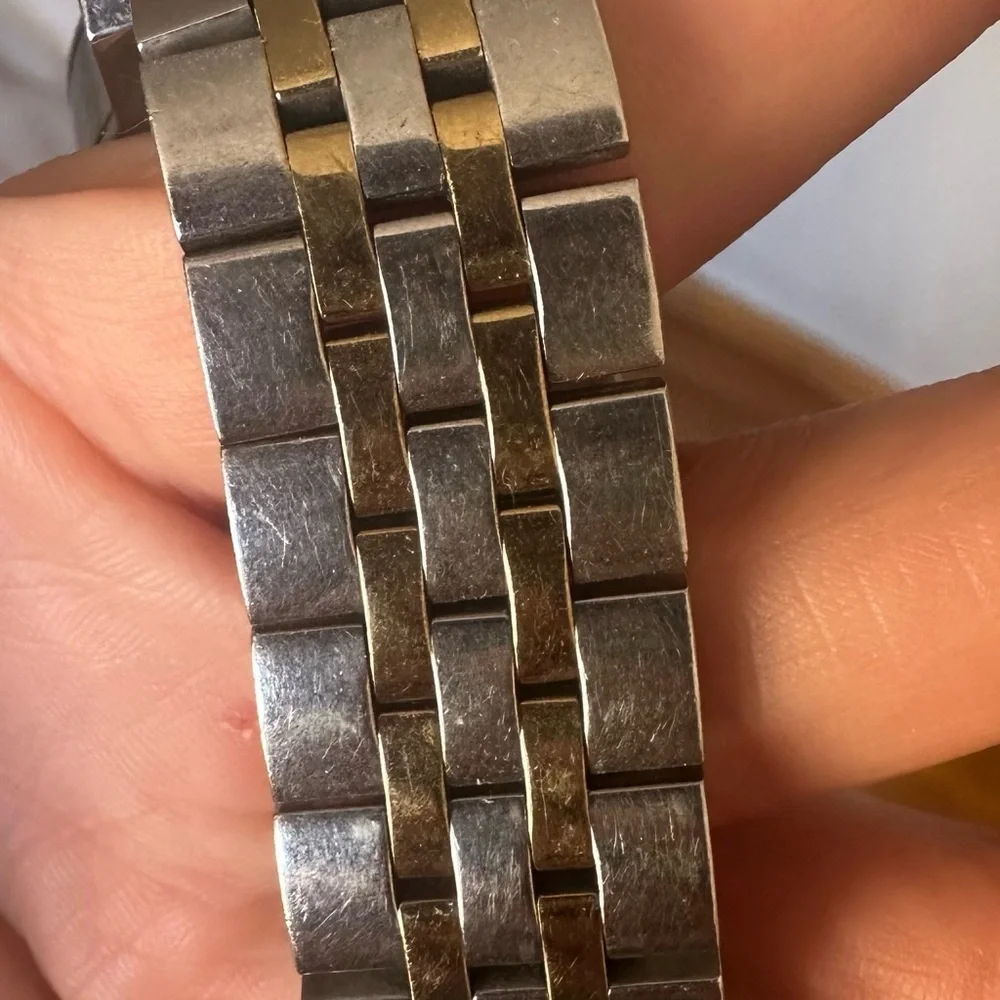Michael Kors Two-Tone Chronograph Ladies’ Watch “As-Is” condition